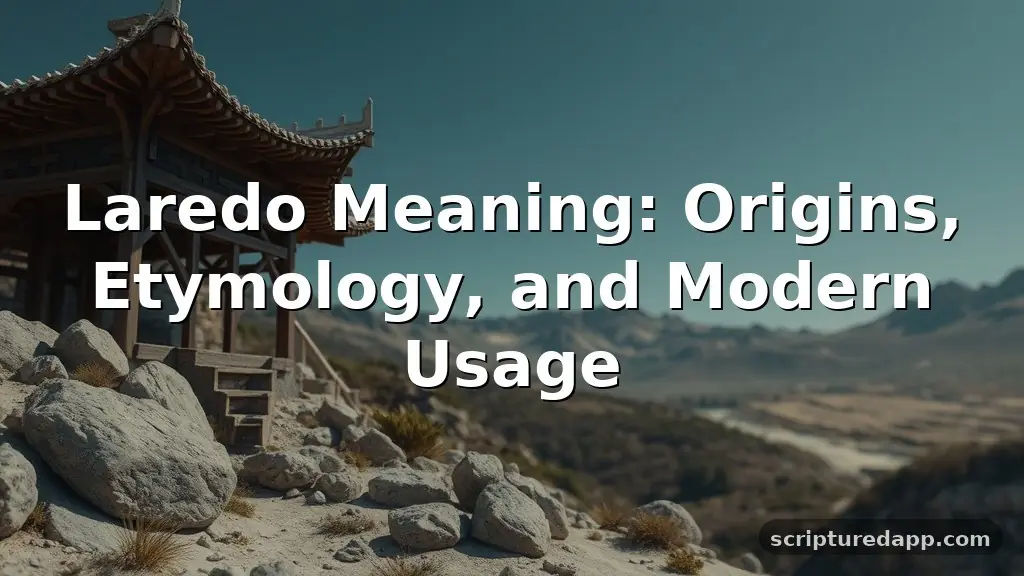laredo meaning
