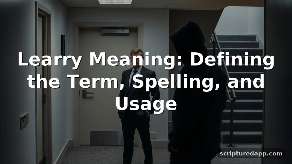 leary meaning
