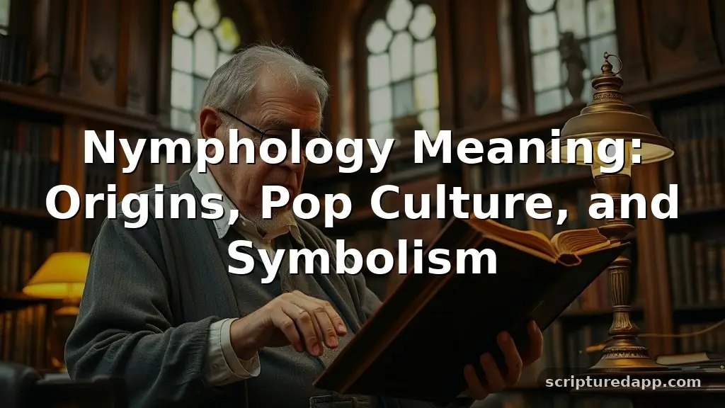 nymphology meaning