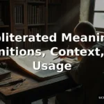 obliterated meaning