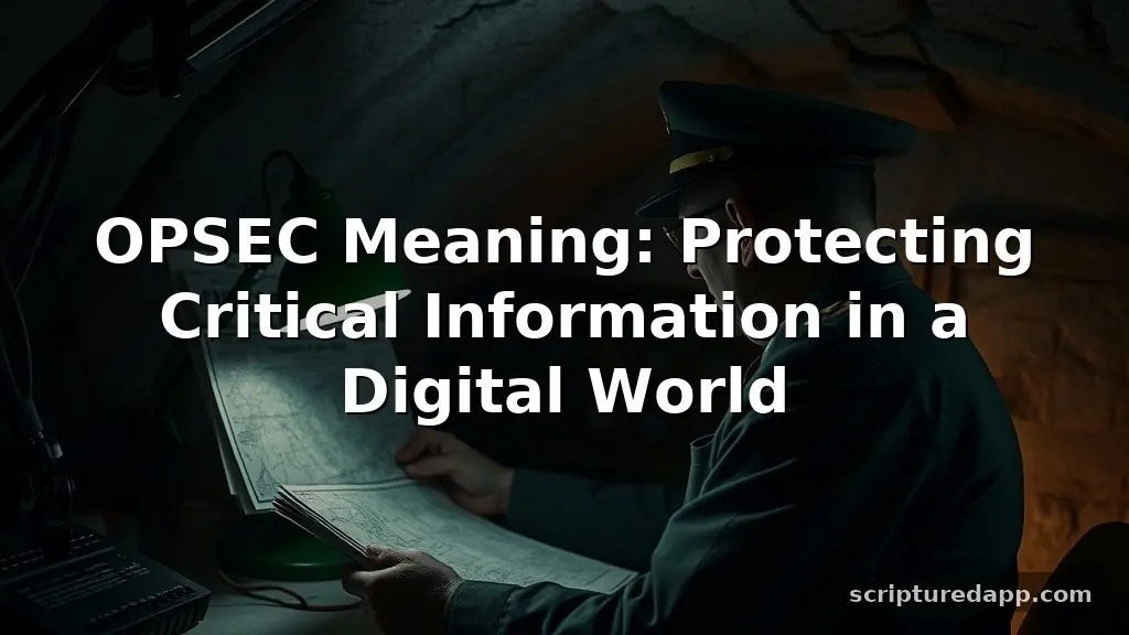 opsec meaning