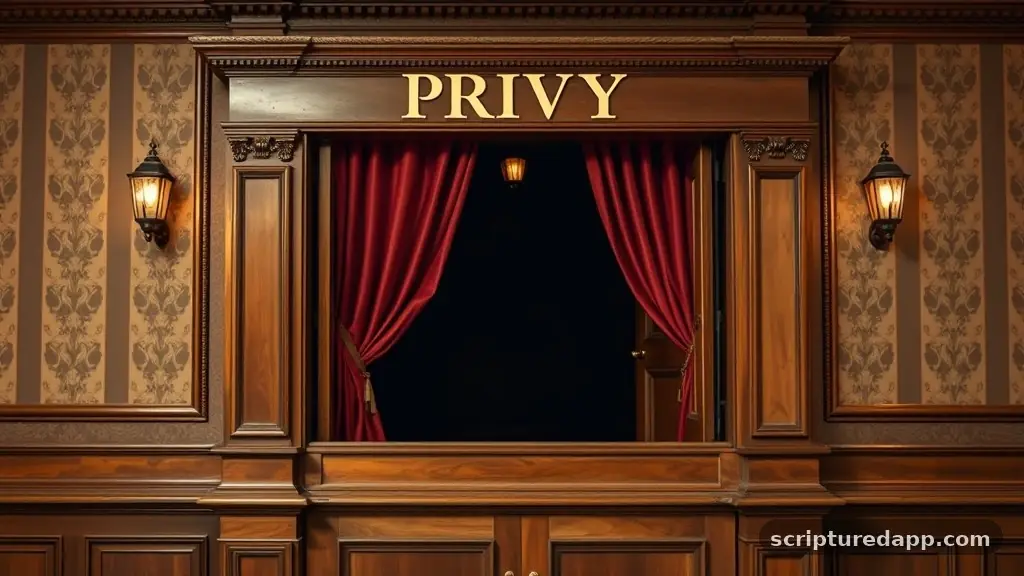 Privy in Slang and Idiomatic Usage - privy meaning
