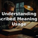 Proscribed Meaning and Usage