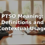 ptso meaning