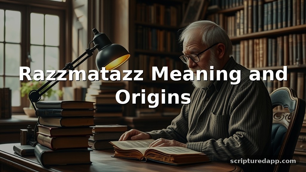 Razzmatazz Meaning and Origins