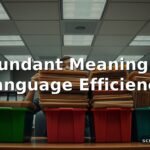 Redundant Meaning and Language Efficiency