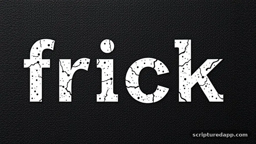 Regional Variations and Pronunciation Differences - frick meaning