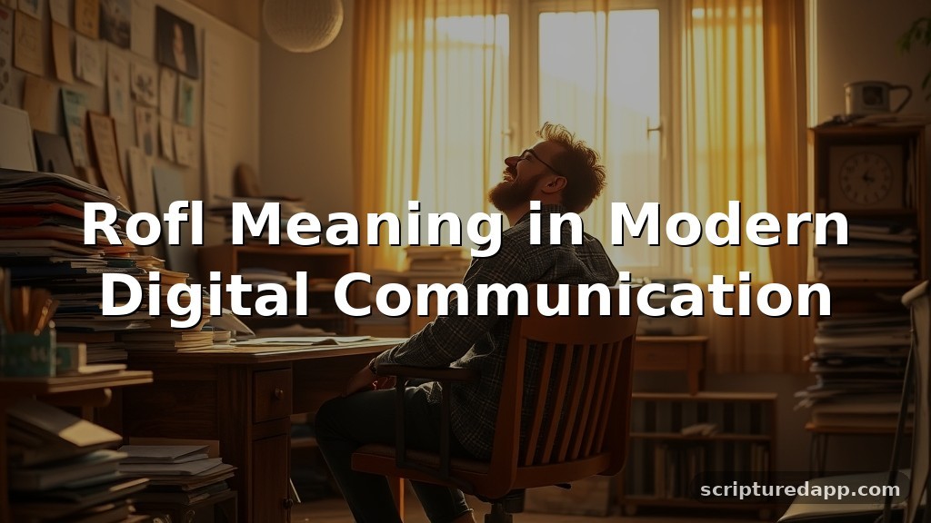 Rofl Meaning in Modern Digital Communication