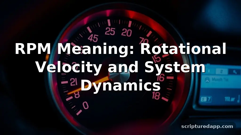 rpm meaning