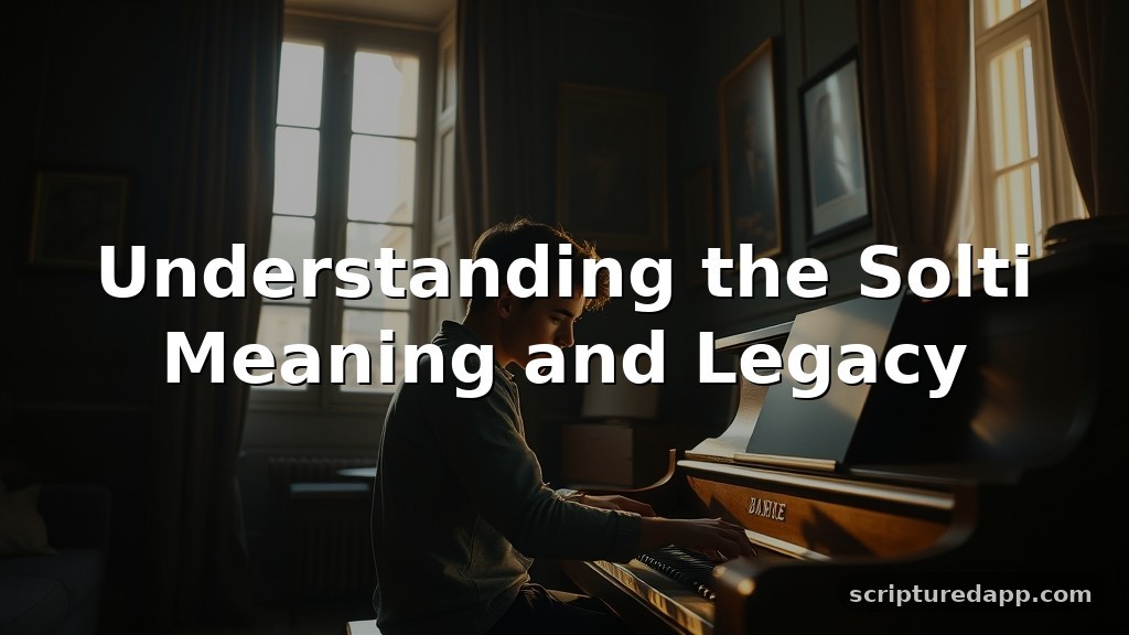 Solti Meaning and Legacy