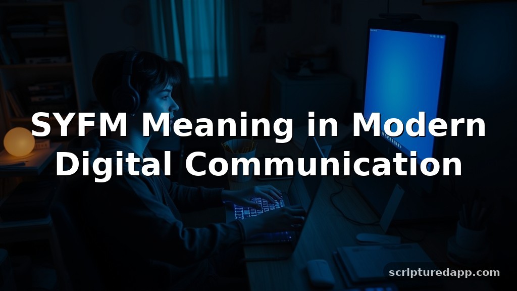 SYFM Meaning in Modern Digital Communication