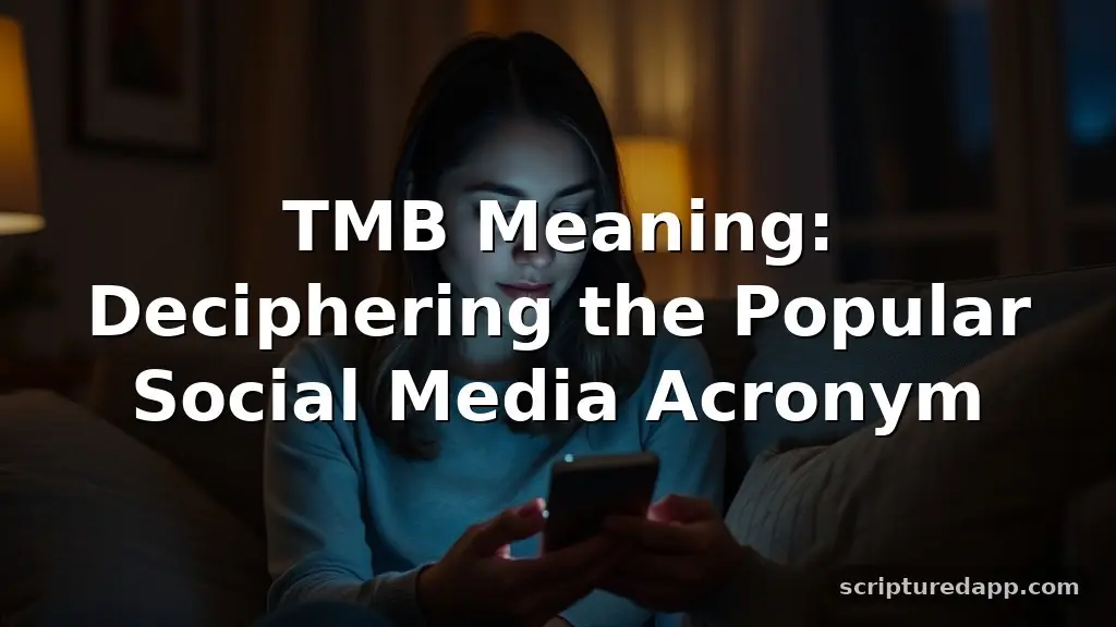 tmb meaning