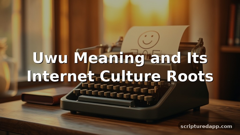 Uwu Meaning and Its Internet Culture Roots