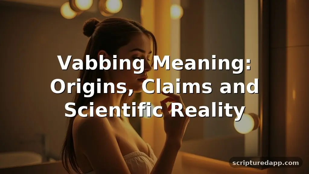 vabbing meaning