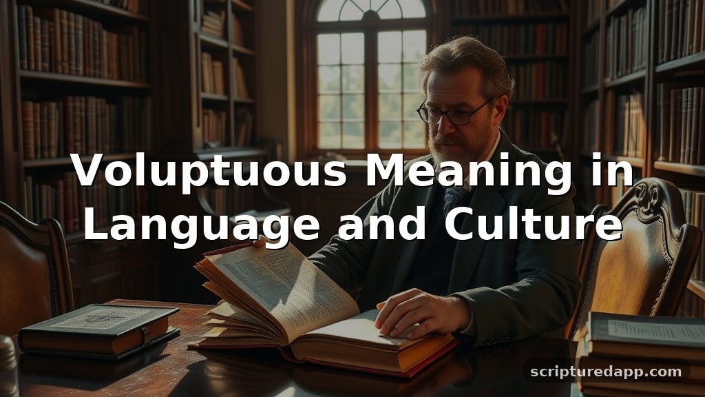 Voluptuous Meaning in Language and Culture