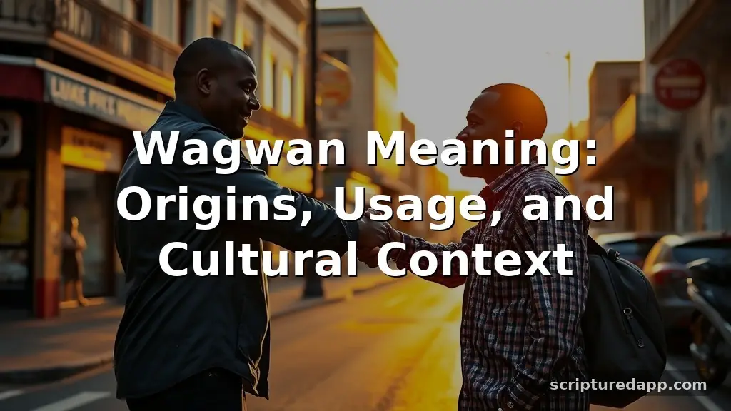 wagwan meaning