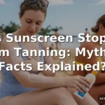 does sunscreen stop you from tanning