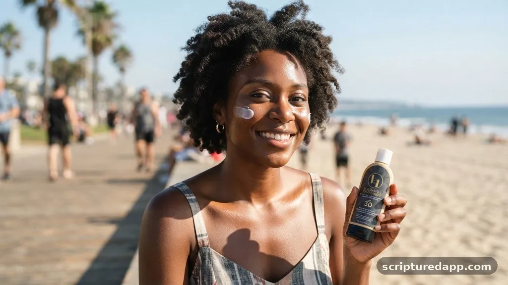 The Science of Melanin and Natural Photoprotection - do black people need sunscreen