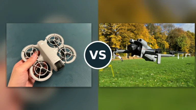 DJI Neo vs Mini 5 Pro: Palm-Sized Selfie Drone or 1-Inch Flagship?